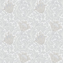 82001 Anemone Hidden Treasures White Beige Wallpaper By Galerie