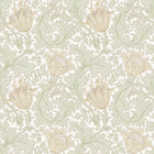 82002 Anemone Hidden Treasures Yellow Wallpaper By Galerie