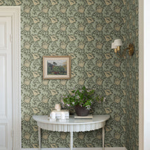 82004 Anemone Hidden Treasures Green Yellow Wallpaper By Galerie