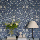 82009 No 1 Holland Park Hidden Treasures Blue Wallpaper By Galerie