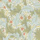 82012 Granville Hidden Treasures Green Blue Wallpaper By Galerie