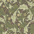 82013 Granville Hidden Treasures Green Wallpaper By Galerie