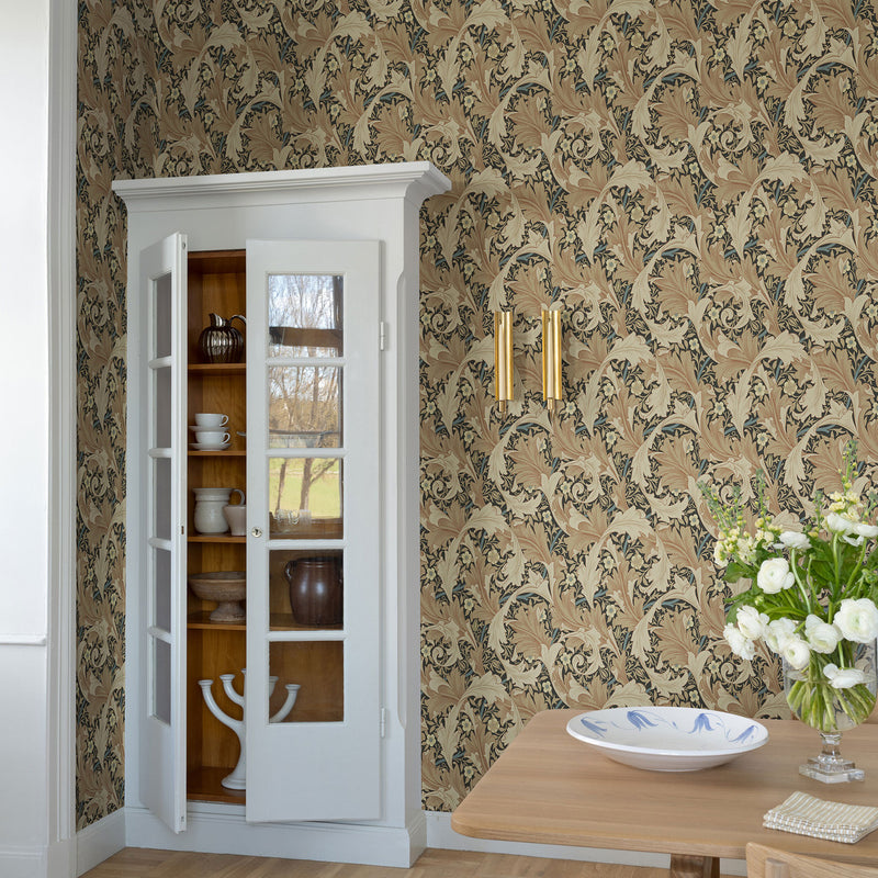 82015 Granville Hidden Treasures Yellow Wallpaper By Galerie