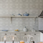 82022 African Marigold Hidden Treasures White Wallpaper By Galerie
