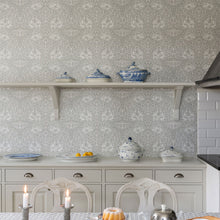 82022 African Marigold Hidden Treasures White Wallpaper By Galerie