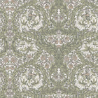 82023 African Marigold Hidden Treasures Green Wallpaper By Galerie