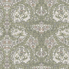 82023 African Marigold Hidden Treasures Green Wallpaper By Galerie