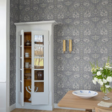 82025 African Marigold Hidden Treasures Grey Wallpaper By Galerie