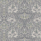 82025 African Marigold Hidden Treasures Grey Wallpaper By Galerie