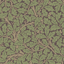 82029 Oak Tree Hidden Treasures Green Wallpaper By Galerie