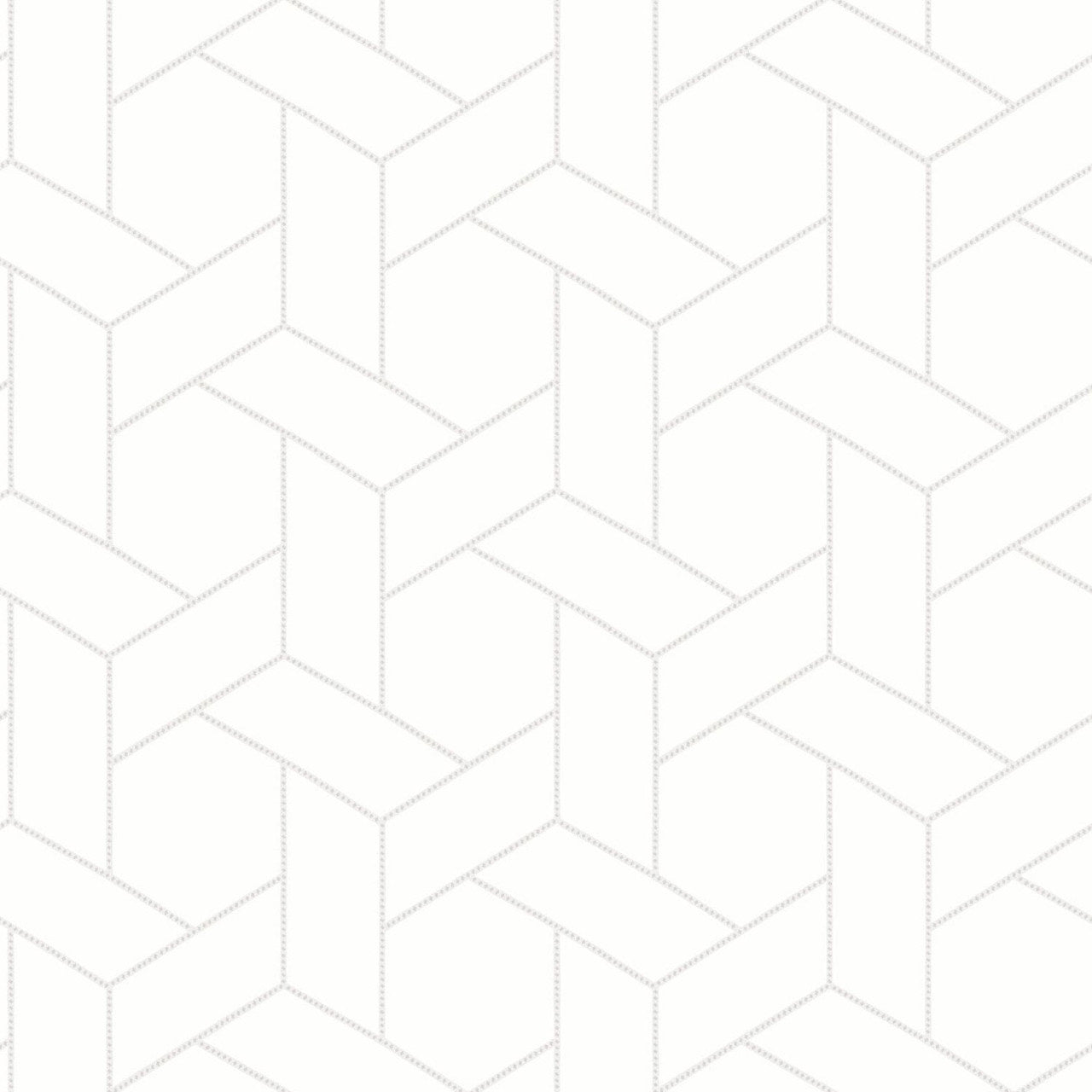 SWHT82030121 Focale So White 4 Wallpaper by Casadeco