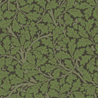 82030 Oak Tree Hidden Treasures Black Green Wallpaper By Galerie