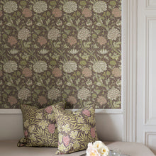 82036 Cray Hidden Treasures Green Pink Wallpaper By Galerie
