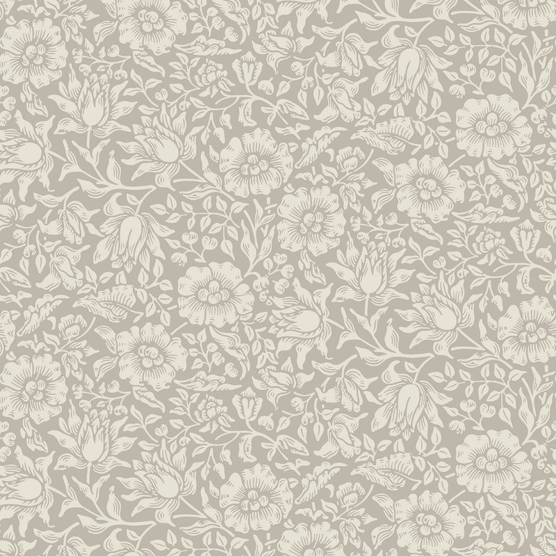 82038 Mallow Hidden Treasures Dark Beige Wallpaper By Galerie