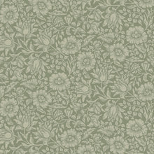 82041 Mallow Hidden Treasures Green Wallpaper By Galerie