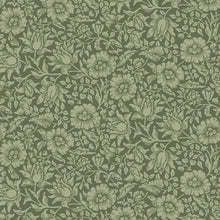 82042 Mallow Hidden Treasures Dark Green Wallpaper By Galerie