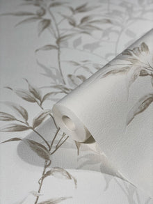 82223 Leaves Wallpaper Industrial Effects By Galerie