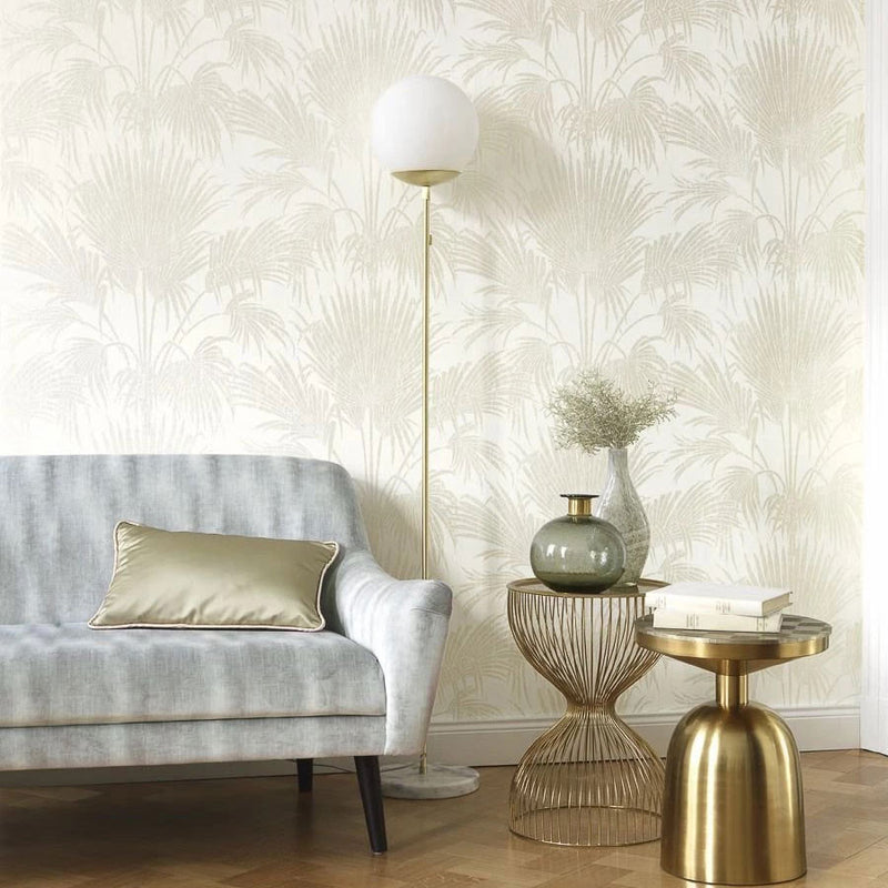 SWHT82249122 Josephine Foil So White 4 Wallpaper by Casadeco