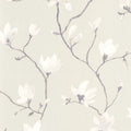 Suzhou Blanc Coton Wallpaper by Casadeco