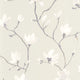 Suzhou Blanc Coton Gardens Wallpaper by Casadeco