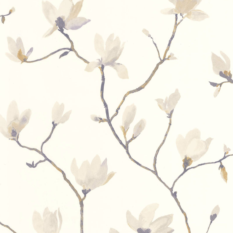 Suzhou Beige Lin Gardens Wallpaper by Casadeco