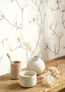 Suzhou Beige Lin Gardens Wallpaper by Casadeco