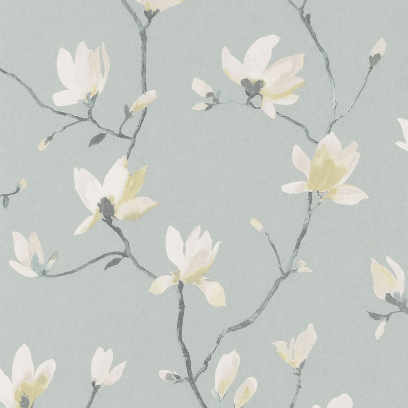 Suzhou Encre Gardens Wallpaper by Casadeco