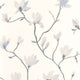 Suzhou Gris Bleute Gardens Wallpaper by Casadeco