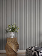 Graphite Estelle Familjen Wallpaper by Sandberg