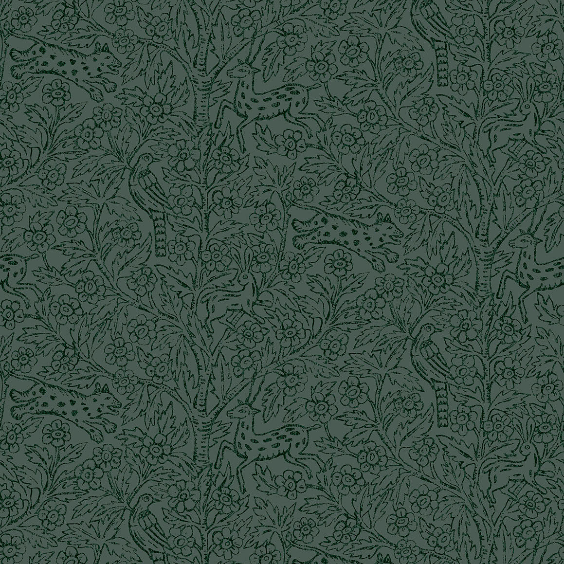 827-88 Eden Juniper Familj II Wallpaper by Sandberg