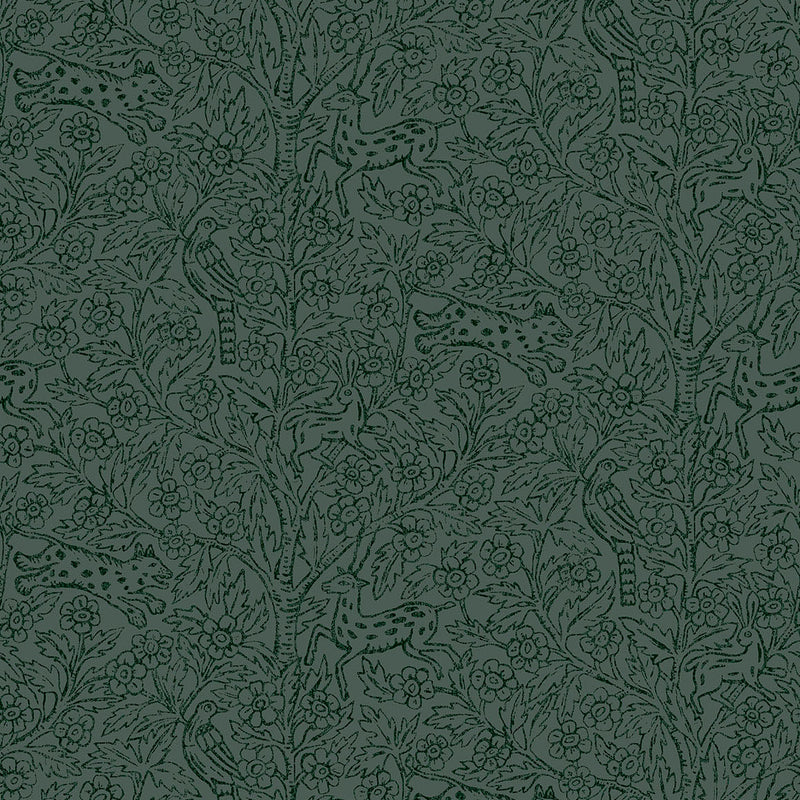 827-88 Eden Juniper Familj II Wallpaper by Sandberg