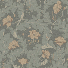 830-78 Forest Green Charlotta Trädgården Wallpaper by Sandberg