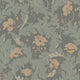 Forest Green Charlotta Trädgården Wallpaper by Sandberg