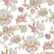 Jacobin Garden Pink Blooming Garden Wallpaper by Galerie
