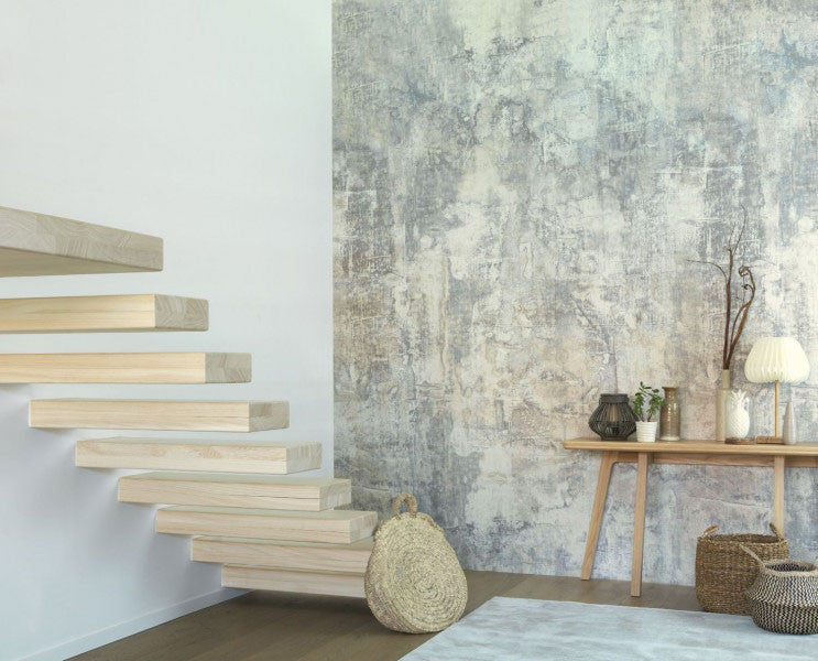 83081287 Panoramique Brixton 260 Nuances Beige Wallpaper by Casadeco