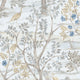 Albero Garden Light Blue Blooming Garden Wallpaper by Galerie