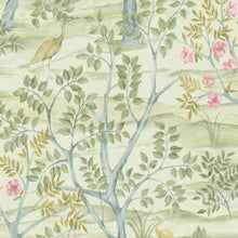 Albero Garden Light Green Blooming Garden Wallpaper by Galerie