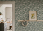 832-38 Garden Green Emilie Trädgården Wallpaper by Sandberg