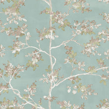 Pesco Garden Light Blue Blooming Garden Wallpaper by Galerie