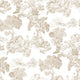 Toile Garden Beige Blooming Garden Wallpaper by Galerie