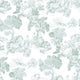 Toile Garden Blue Blooming Garden Wallpaper by Galerie