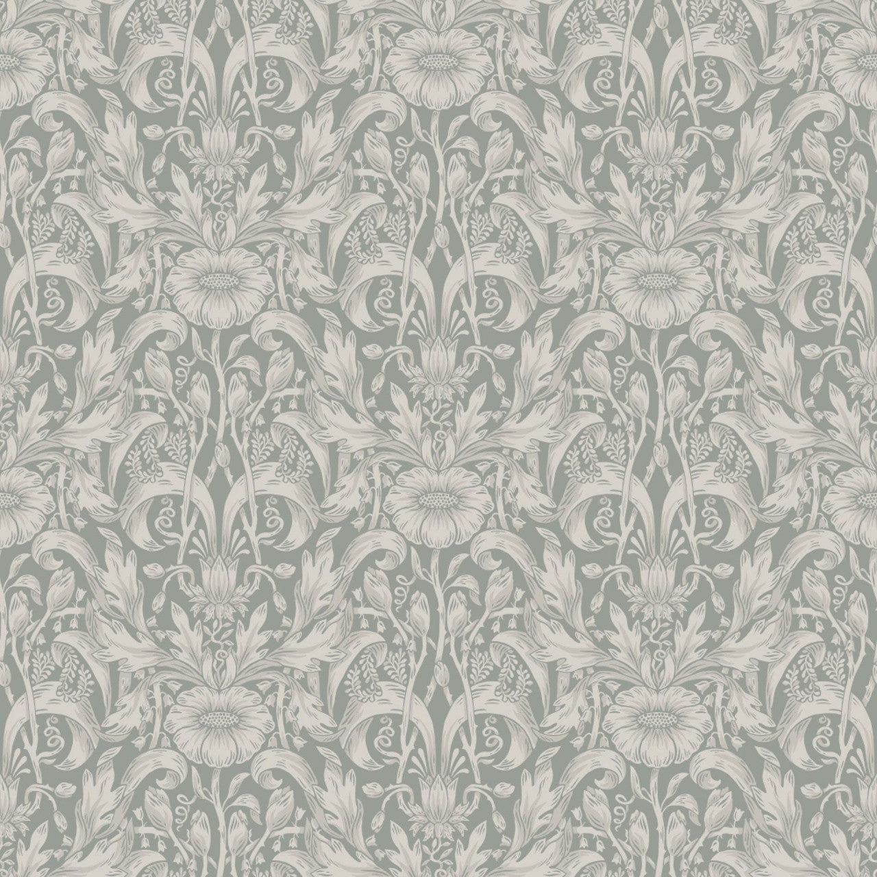 835-48 Emil Lofstad Garden Green Wallpaper By Sandberg