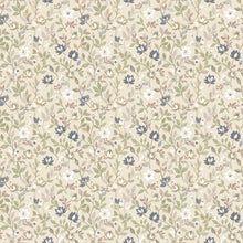 Tino Garden Beige Blooming Garden Wallpaper by Galerie