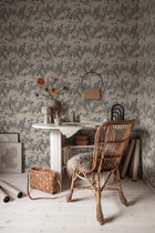 836-32 Clay Ragnvi Trädgården Wallpaper by Sandberg