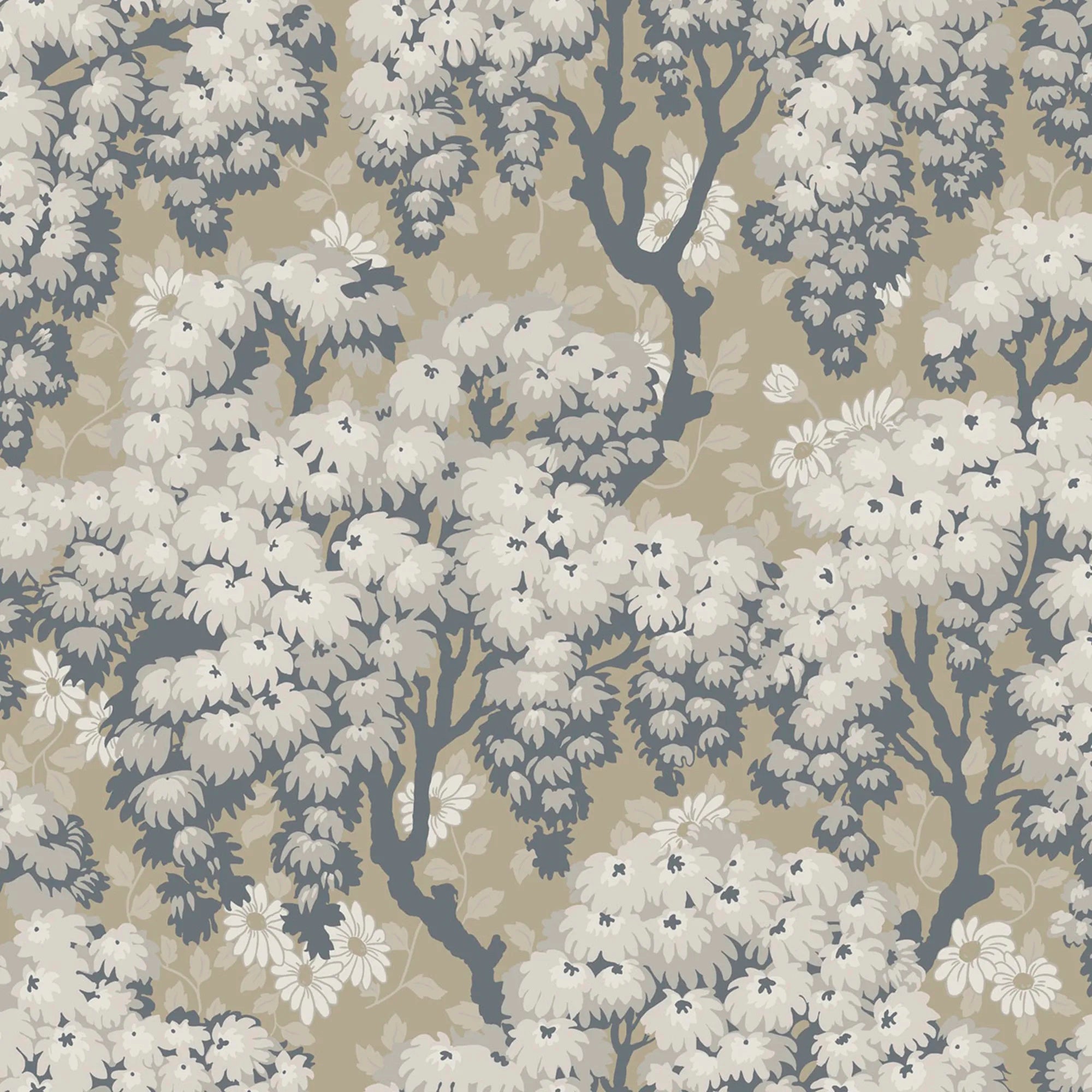 836-32 Clay Ragnvi Trädgården Wallpaper by Sandberg