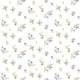 Allover Victoria Garden Blue Blooming Garden Wallpaper by Galerie