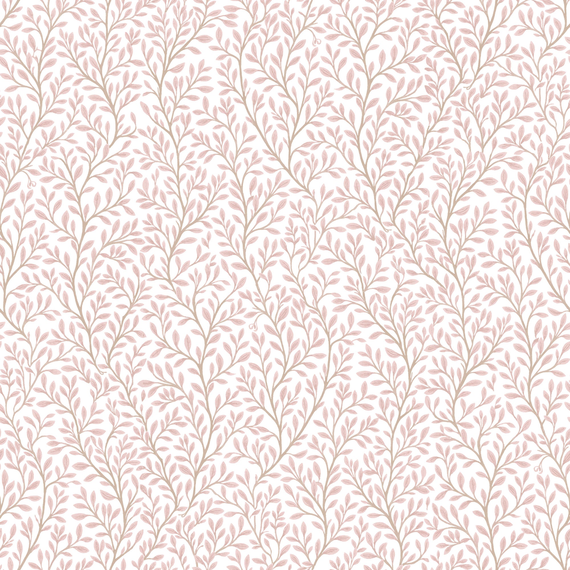 Flow Garden Pink Blooming Garden Wallpaper by Galerie