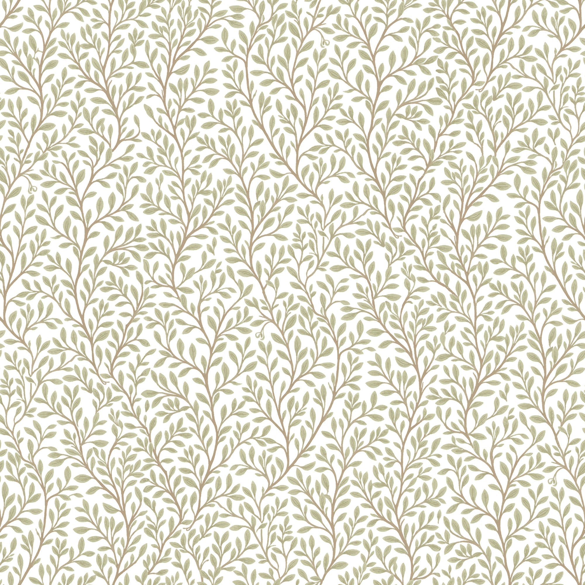 Flow Garden Green Blooming Garden Wallpaper by Galerie
