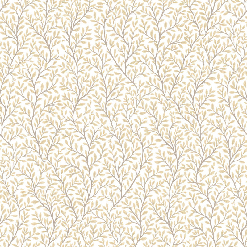 Flow Garden Beige Blooming Garden Wallpaper by Galerie