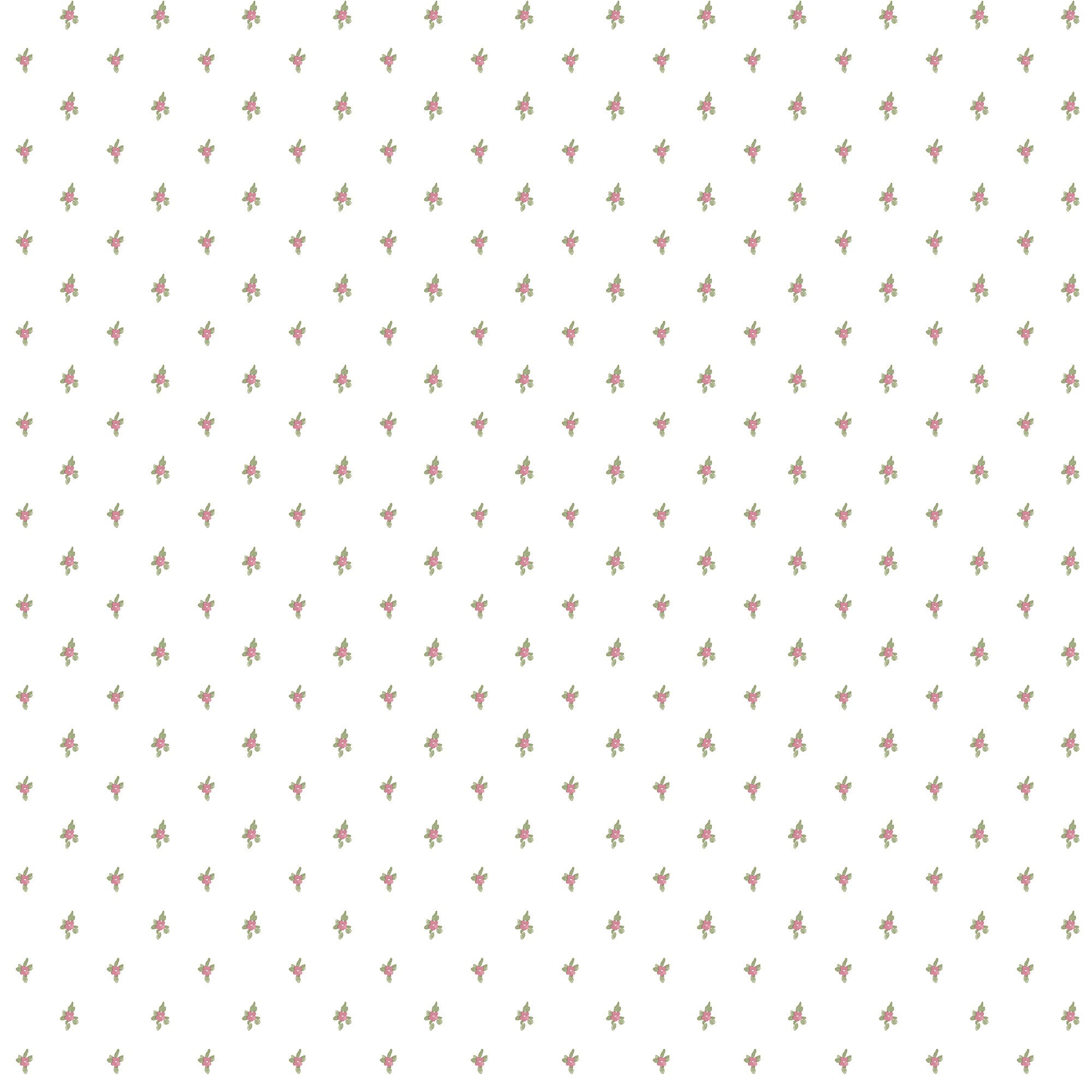 Allover Lilla Pink Blooming Garden Wallpaper by Galerie